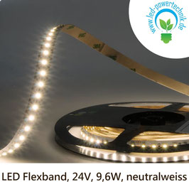 LED Stripes-Flexband, 24V, 9,6W, IP20, neutralweiss-112060