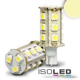 LED T10 Leuchtmittel, 10-30V/DC, 18SMD, 3 Watt, warmweiss