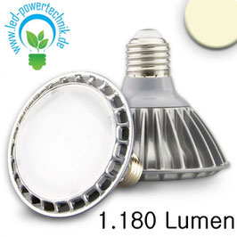 LED PAR30, E27, 230V, 15W, 120°, warmweiss