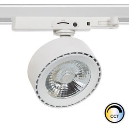 LED 3-Phasen-Schienenstrahler Quantum 20W – Weiß, CCT, CRI 90, No Flicker, 30°, 2480 lm