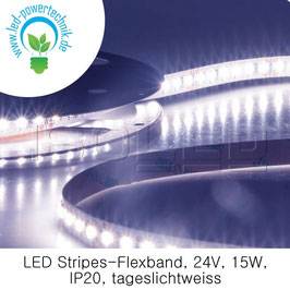 LED Stripes-Flexband, 24V, 15W, IP20, tageslichtweiss - 112255