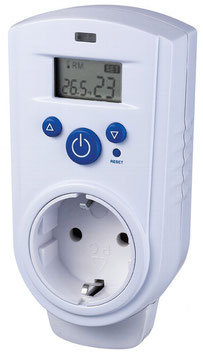 Steckdosen-Thermostat "ST-35" max. 3500W, 5-30°C, EIN/AUS/AUTO, 230V