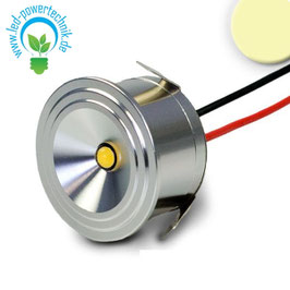 LED Spot, 1x3W, 700mA, 100°, warmweiss