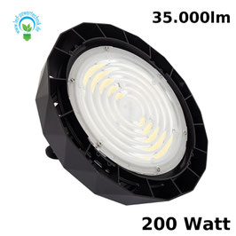 LED Hallenleuchte PRO 2.0 / 200W / 35.000lm / 3 Lichtfarben / 30° / 60° / 90°