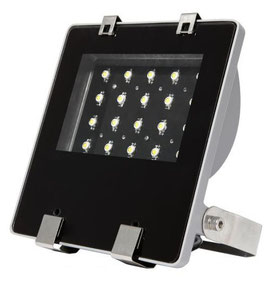 LED Spot Outdoor Infrarot Strahler 20W mit 120° Linsen SECURITY LINE 8