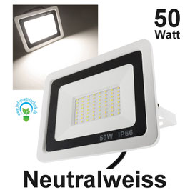 LED Fluter *Black and White* 50 Watt, 4050lm, 4.200K neutralweiss, IP66