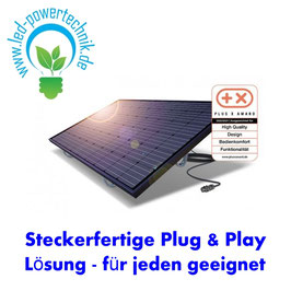 Photovoltaics - Solarkraftwerk Smart One / Solar Panel / Balkonkraftwerk 325Wp inklusive Wechselrichter