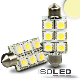 LED Soffitte, 42mm, 10-30V/DC, 6SMD, 1,5Watt, warmweiss