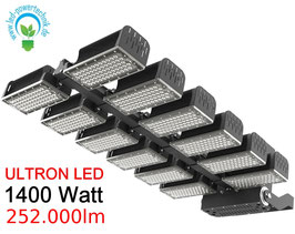 ULTRON LED Sportplatz & Universalleuchte 1.400W / 252.000lm / 3000K - 6500 K / IP66 /