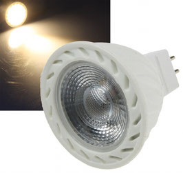 LED Strahler MR16 "X60 COB" 3000k, 500lm, 12V/7W, warmweiß