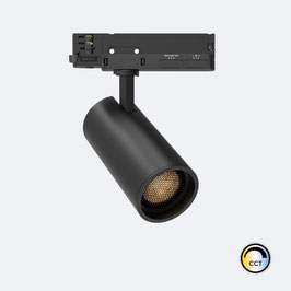 LED-Strahler Solara 20W schwarz – 3-Phasen-Schienenstrahler, Blendfrei, Dimmbar, CCT-Wählbar