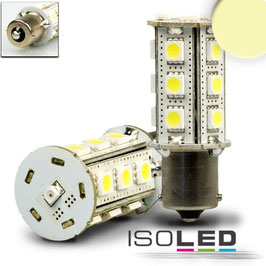LED BA15S Sensor, 10-30V/DC, 15SMD, 2W, warmweiss