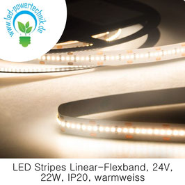 LED Stripes Linear-Flexband, 24V, 22W, IP20, warmweiss - 112708