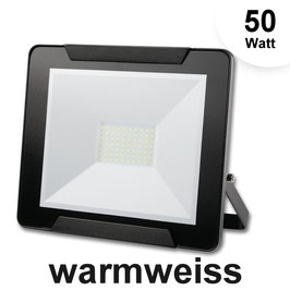LED Fluter Black 50 Watt, 4.000lm, warmweiss, schwarz matt