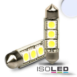 LED Soffitte, 37mm, 10-30V/DC, 3SMD, 0,5Watt, kaltweiss