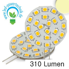 G4 LED 21SMD, 3W, warmweiss, Pin seitlich