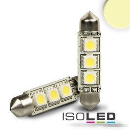 LED Soffitte, 42mm, 10-30V/DC, 3SMD, 0,5Watt, warmweiss