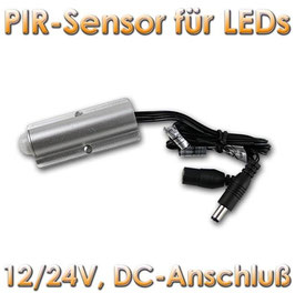 PIR-Bewegungsmelder für LEDs, 12/24V 2A