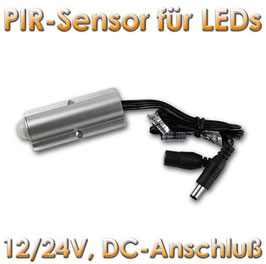 PIR-Bewegungsmelder für LEDs, 12/24V 2A