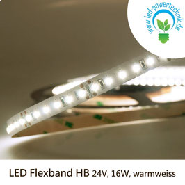 LED Stripes - Flexband High Bright, 24V, 16W, IP20, warmweiss - 112246