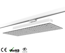 LED-Strahler FocusTrack – 3-Phasen-Schienenstrahler, 30W, CCT, 0-10V dimmbar, Multiwinkel 24°-60°