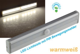 LED Lichtleiste PRO2 mit PIR Bewegungsmelder, warmweiß