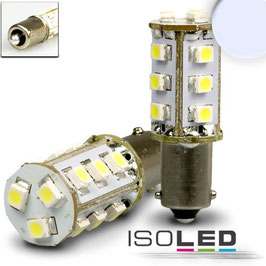 LED BA9S, 10-30V/DC, 15SMD, 1,3 Watt, kaltweiss