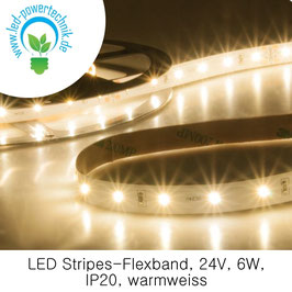 LED Stripes-Flexband, 24V, 6W, IP20, warmweiss - 112308