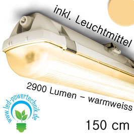 LED Wannenleuchte IP66 33W, 2900lm, L: 1500mm, warmweiss