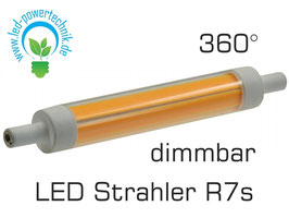 LED R7s Stab 9W, dimmbar, 360°, 2900k, 780lm, 118mm, warmweiß