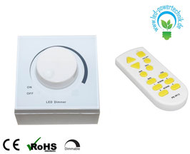 LED Dimmer mit Infrarot Fernbedienung | 400 Watt | kompatibel mit allen LED Panelen