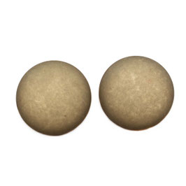 Ohrstecker Polaris grau (Matt)