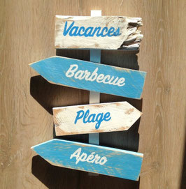 Panneau de direction "BBQ"