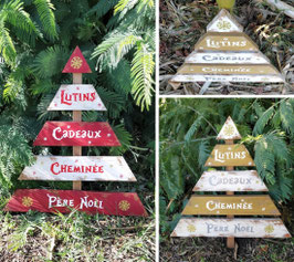 Sapin de Noël personnalisable à suspendre