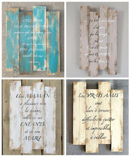 Pour personnaliser votre tableau "chez nous"
