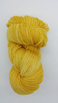 Handgefärbte Wolle Seidenstrasse Farbe "Sonnenschein"