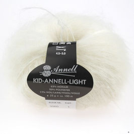 Kid-Annell-Light Farbe 3060 Wollweiß