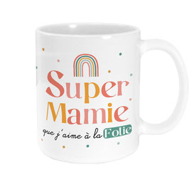 MUG SUPER MAMIE QUE J'AIME