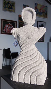 Sculpture en siporex (béton cellulaire)