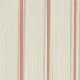 Cavendish Stripe - Brush Red