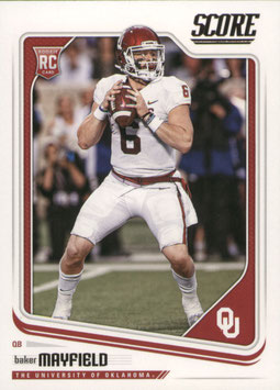 Baker Mayfield (Oklahoma/ Browns) 2018 Score #351