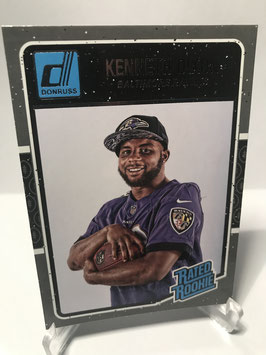 Kenneth Dixon (Ravens) 2016 Donruss Rated Rookie #380