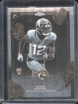 Travis Hunter (Jaguars) 2025 Topps Chrome Fortune 15 #F15-20