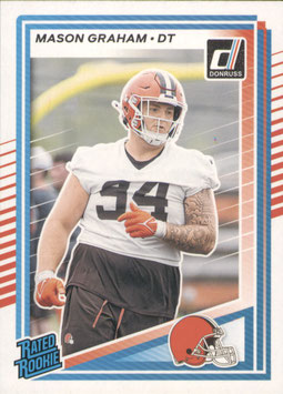 Mason Graham (Browns) 2025 Donruss Rated Rookie #340