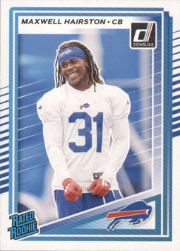 Maxwell Hairston (Bills) 2025 Donruss Rated Rookie #362
