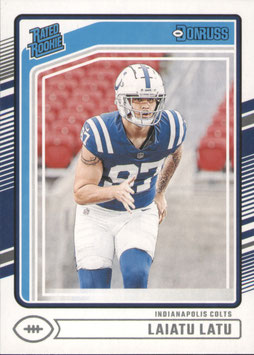 Laiatu Latu (Colts) 2024 Donruss Rated Rookie #311