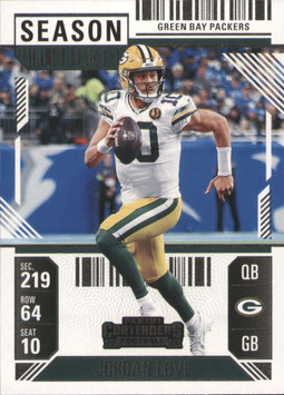 Jordan Love (Packers) 2024 Contenders #37