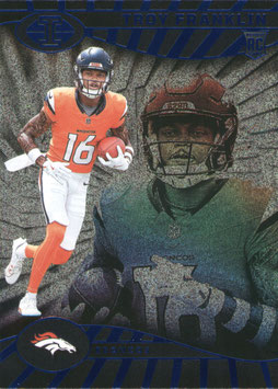 Troy Franklin (Broncos) 2024 Illusions Blue #24