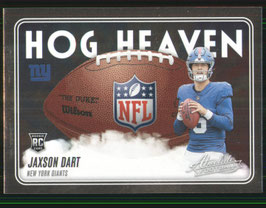 Jaxson Dart (Giants) 2025 Absolute Hog Heaven #HH-JDT