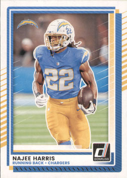 Najee Harris (Chargers) 2025 Donruss #145